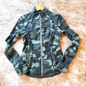 Lululemon Define Jacket Heritage Camo Sz 8